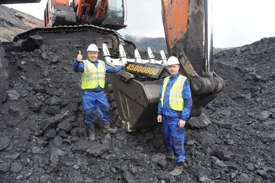«Разрез Кийзасский» добыл 45-миллионную тонну угля