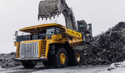Russia’s 1st SANY Hybrid Dump Truck Begins Work at Kiyzassky Open-Pit Mine