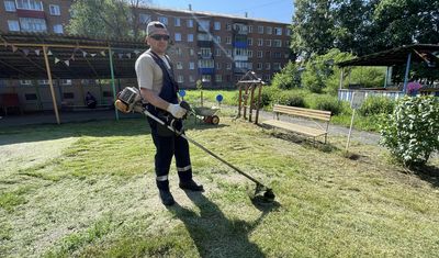 Волонтеры «Разреза Кийзасского» помогли детскому саду в Мысках